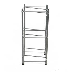 Alloy Collection, Heavy Duty 3-Tier Water Jug Stand, Metal, 13.5"L x 13.5"W x 28.75"H, Silver