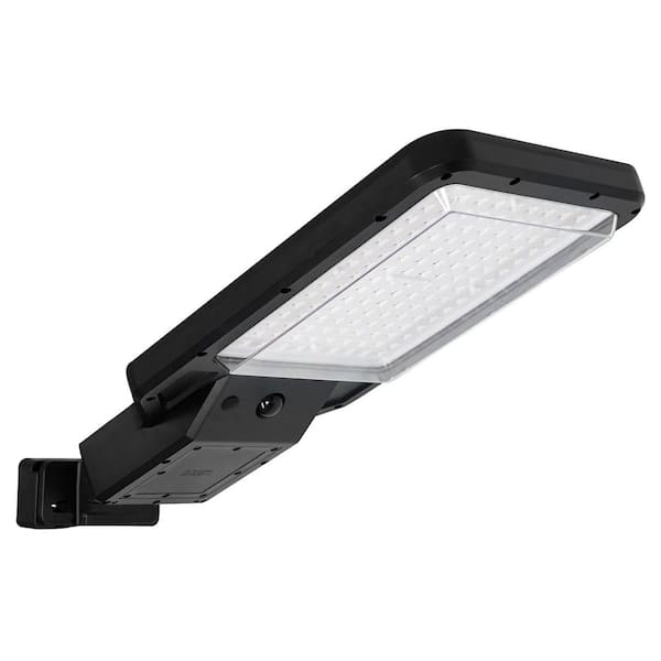 150 Watt equivalent 4000 Lumen 120º Black Solar Dusk to Dawn Integrated LED Flood Light