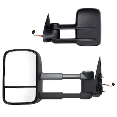 Fit System 62134G Chevrolet/GMC/Cadillac Driver Side OE Style Heated Power Replacement Towing Mirror with Arrow Signal