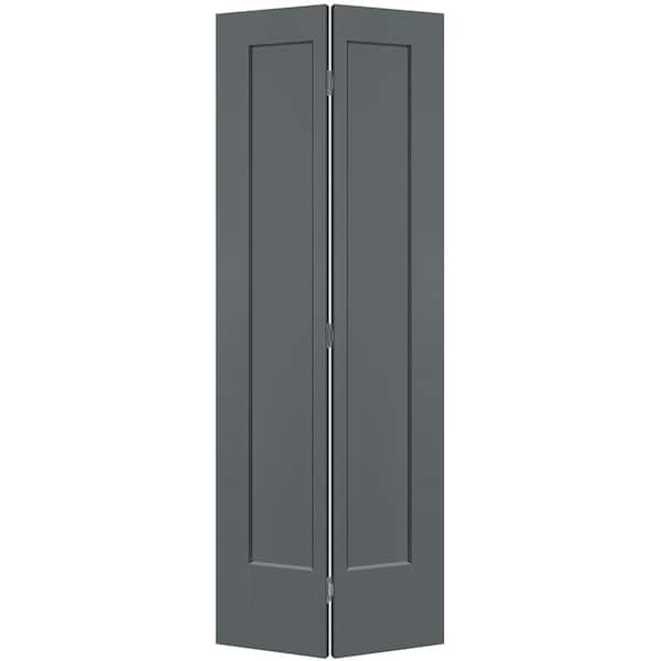Masonite 30 in. x 80 in. 1-Panel Lincoln Park Hollow Core Cordite Molded Composite Bi-Fold Door