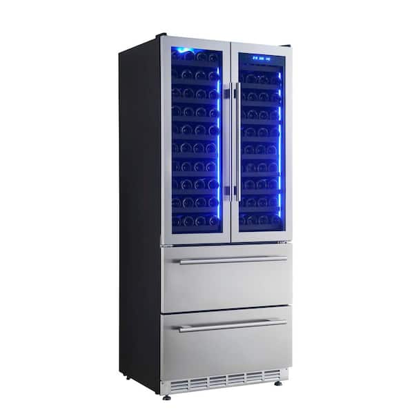 Forno Campania 32 in. Dual Zone Beverage and Wine Cooler in