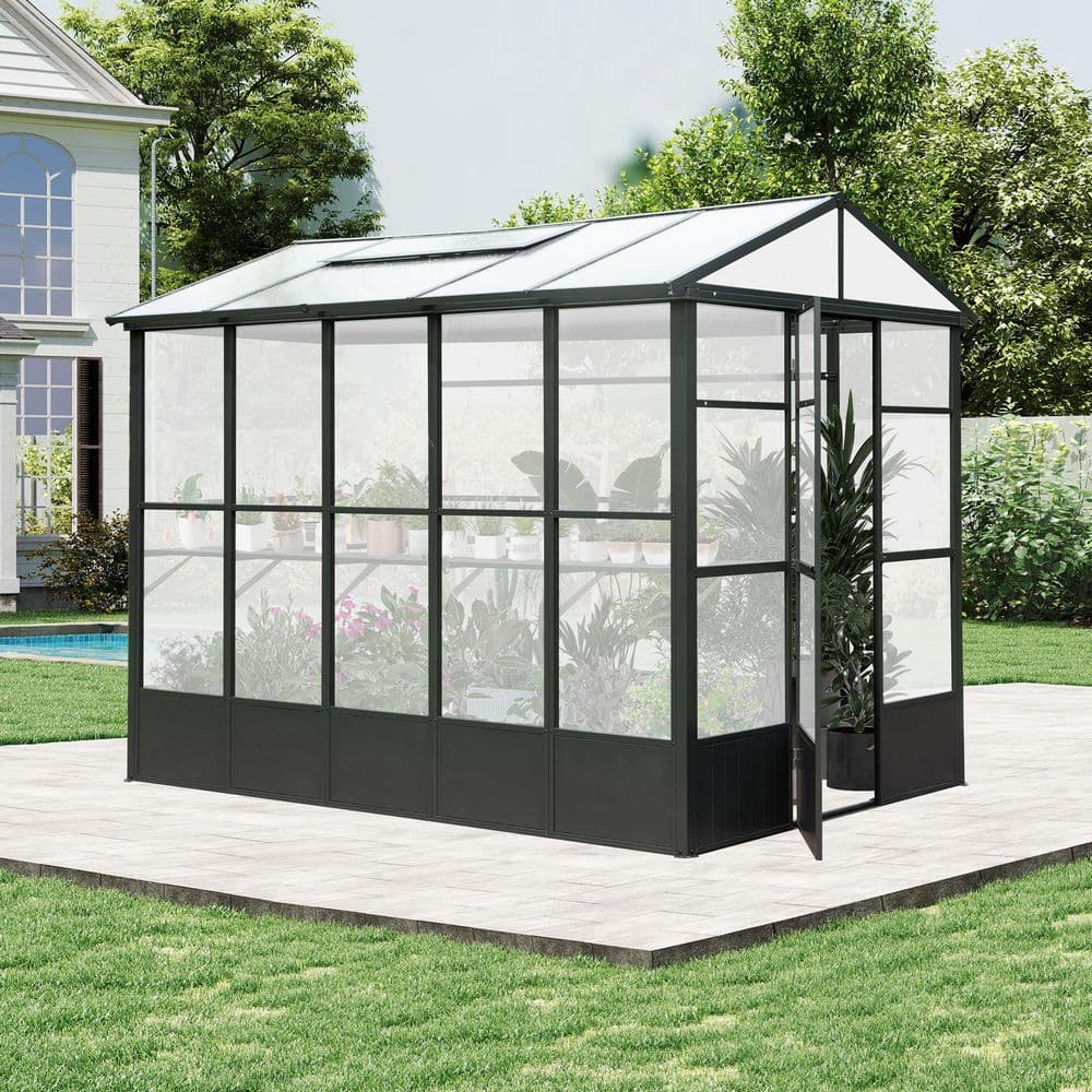 【24h以内発送】GREENHOUSE 11NTV1PBD 2019年製 7.5 in. W x 10 in. D Polycarbonate Greenhouse with Fully Auto