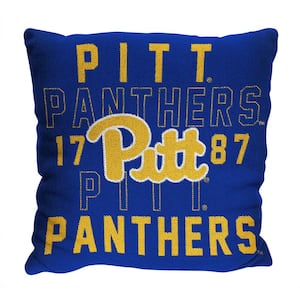 NCAA Pittsburgh Multi-Color Stacked Pillow