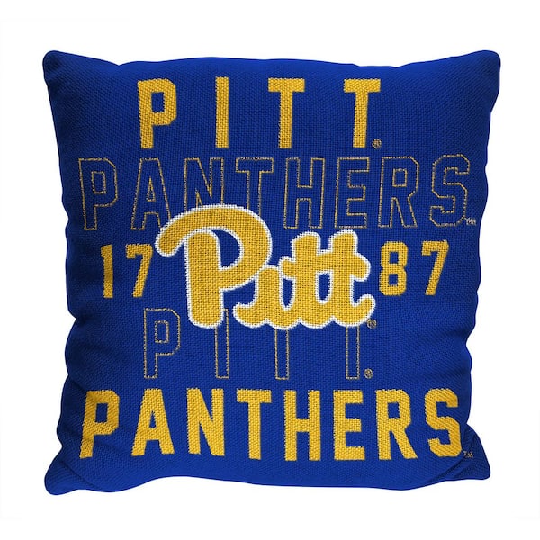 THE NORTHWEST GROUP NCAA Pittsburgh Multi-Color Stacked Pillow