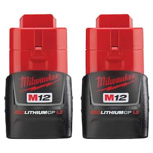 M12 12V Lithium-Ion Cordless Drain Cleaning Air Snake Air Gun Kit with (2) M12 1.5Ah Batteries