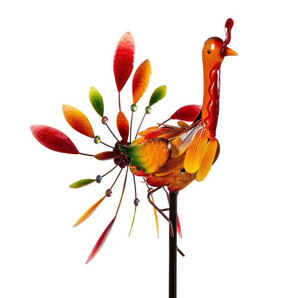Evergreen Enterprises Metal Turkey Wind Spinner