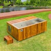 WOODBRIDGE Challenge 54" Luxury Cold Plunge Ice Tub with Chiller and  Heater, Ozone sanitation and Filter circulation system HBT8001 - The Home  Depot