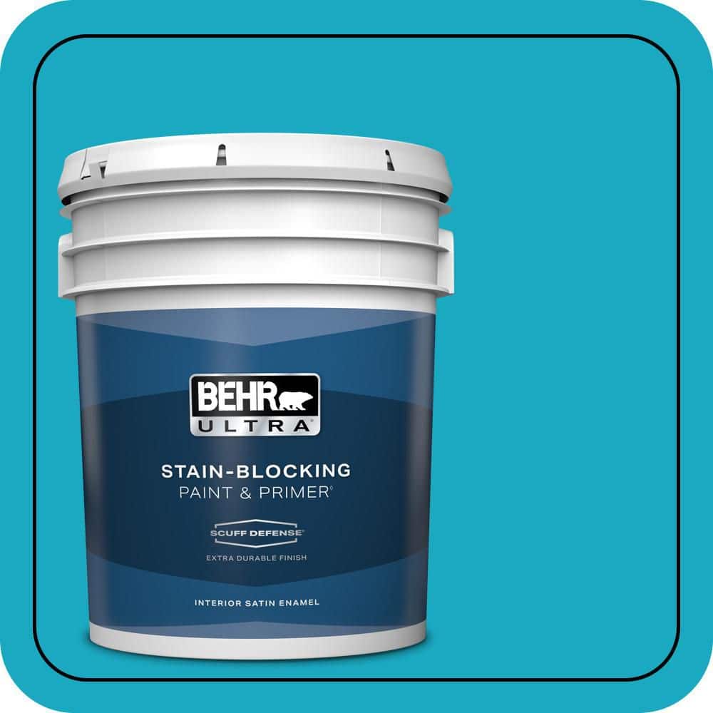 5 gal. #P480-5 High Dive Extra Durable Satin Enamel Interior Paint & Primer price history on PriceWatchPro