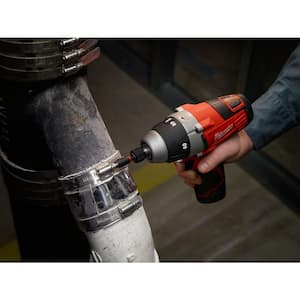 M12 12V Lithium-Ion Cordless 1/4 in. No-Hub Coupling Driver (Tool-Only)