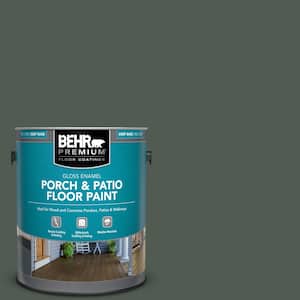 1 gal. #N420-7 Alpine Trail Gloss Enamel Interior/Exterior Porch and Patio Floor Paint