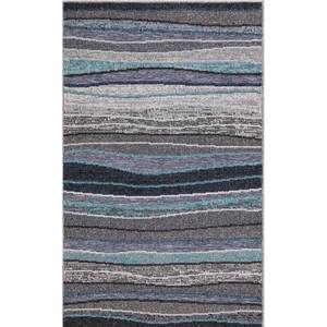 StyleWell Stripe Multi 7 ft. x 9 ft. Indoor/Outdoor Area Rug 40166 ...