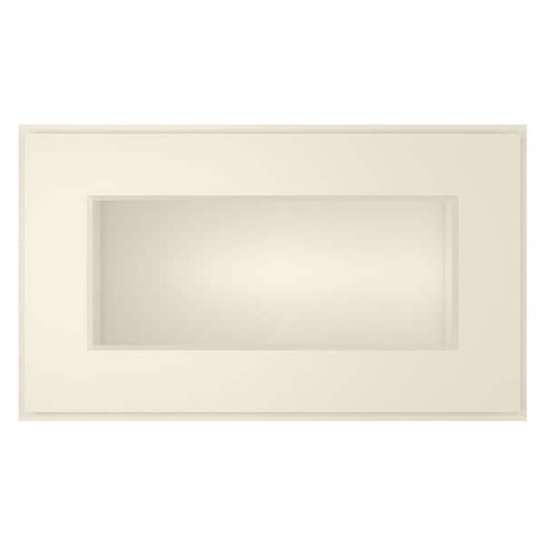 21 in. W X 12 in. D X 12 in. H in Antique White Plywood Ready to Assemble Wall Kitchen Cabinet with 1-Door
