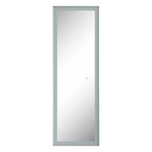 22 in. x 65 in. Modern Rectangle Framed Decorative Mirror