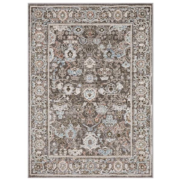 Concord Global Trading Barcelona Sultan Brown 3 ft. x 5 ft. Area Rug