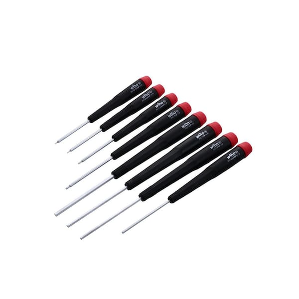 Precision Hex Screwdriver Set-Inch (8-Piece)