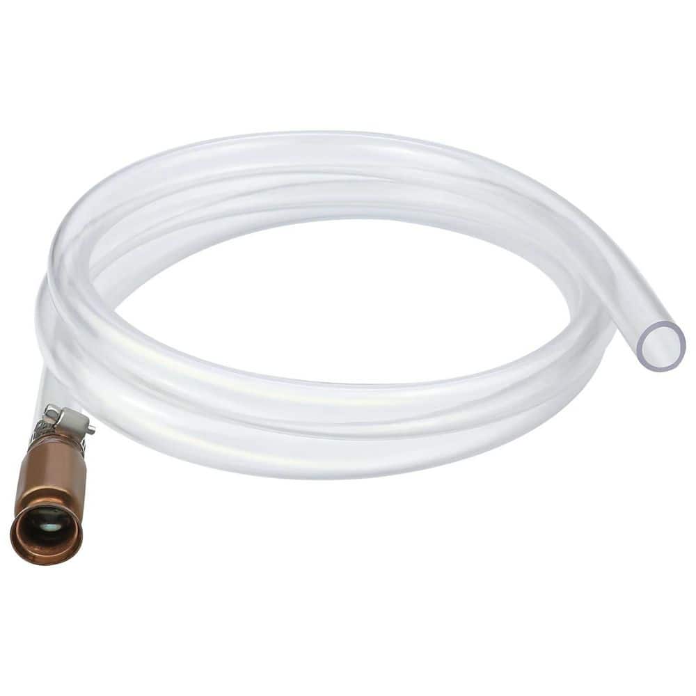 6FT PVC Copper Valve Siphon Hose Liquid Transfer Pump Shaker Self Priming Fuel Water Gasoline Hand Tube price history on PriceWatchPro