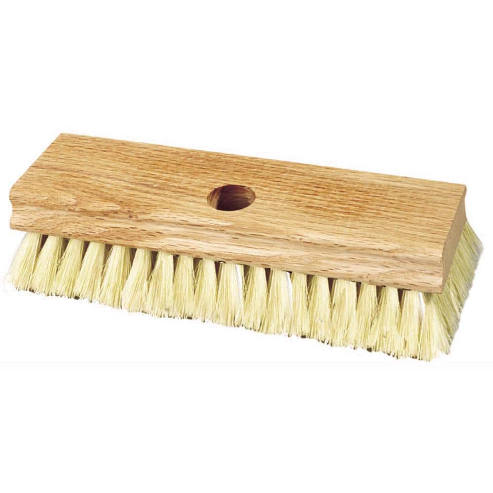 Bon Tool 81/4 in. x 3 in. Threaded Acid Brush with Tampico Fibers 11