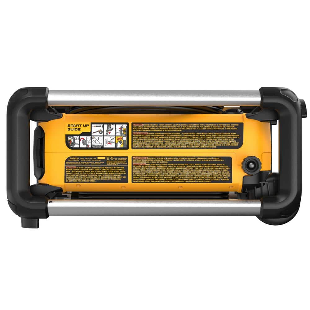 DEWALT Yellow and Black 2100 PSI Electric Pressure Washer with Axial Cam Pump