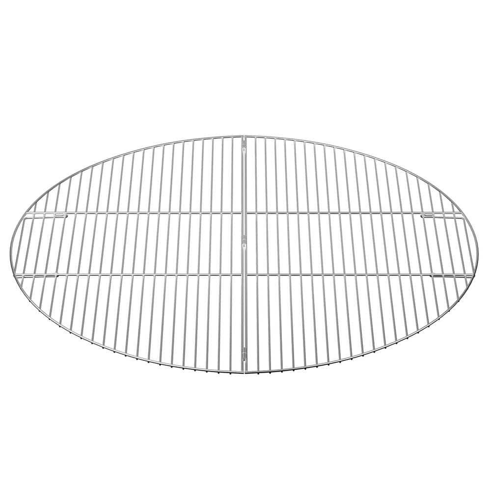 VEVOR Fire Pit Cooking Grill Grate 36 in. Foldable Round Cooking Grate