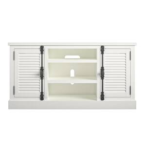 Heathrow 59 in. White TV Stand for TVs up to 65 in.