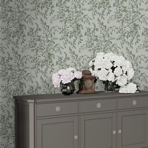 Picardie Sage Removable Wallpaper