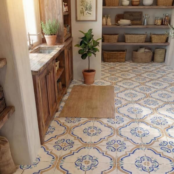 Magnolia Julia 8 in. x 8 in. Porcelain Floor and Wall Tile (5.6 sq. ft. /Case)