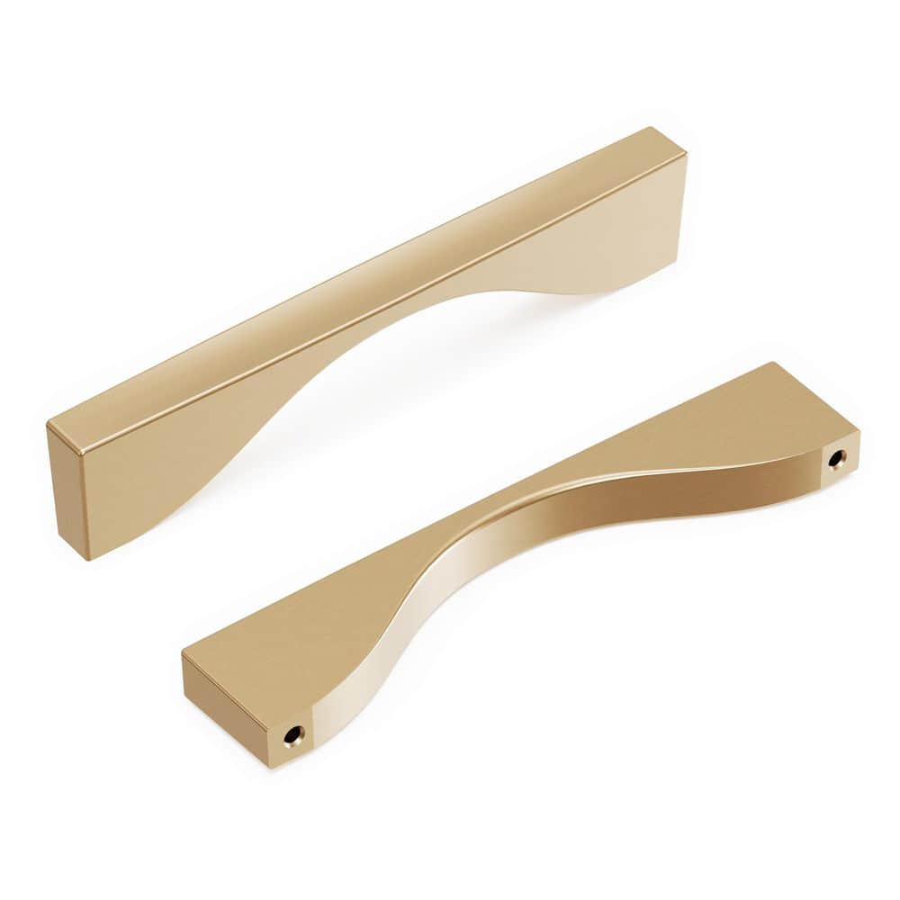 Channel Collection Pull 5-1/16 in. (128mm) Center to Center Satin Champagne Bronze Arch Cabinet Pull