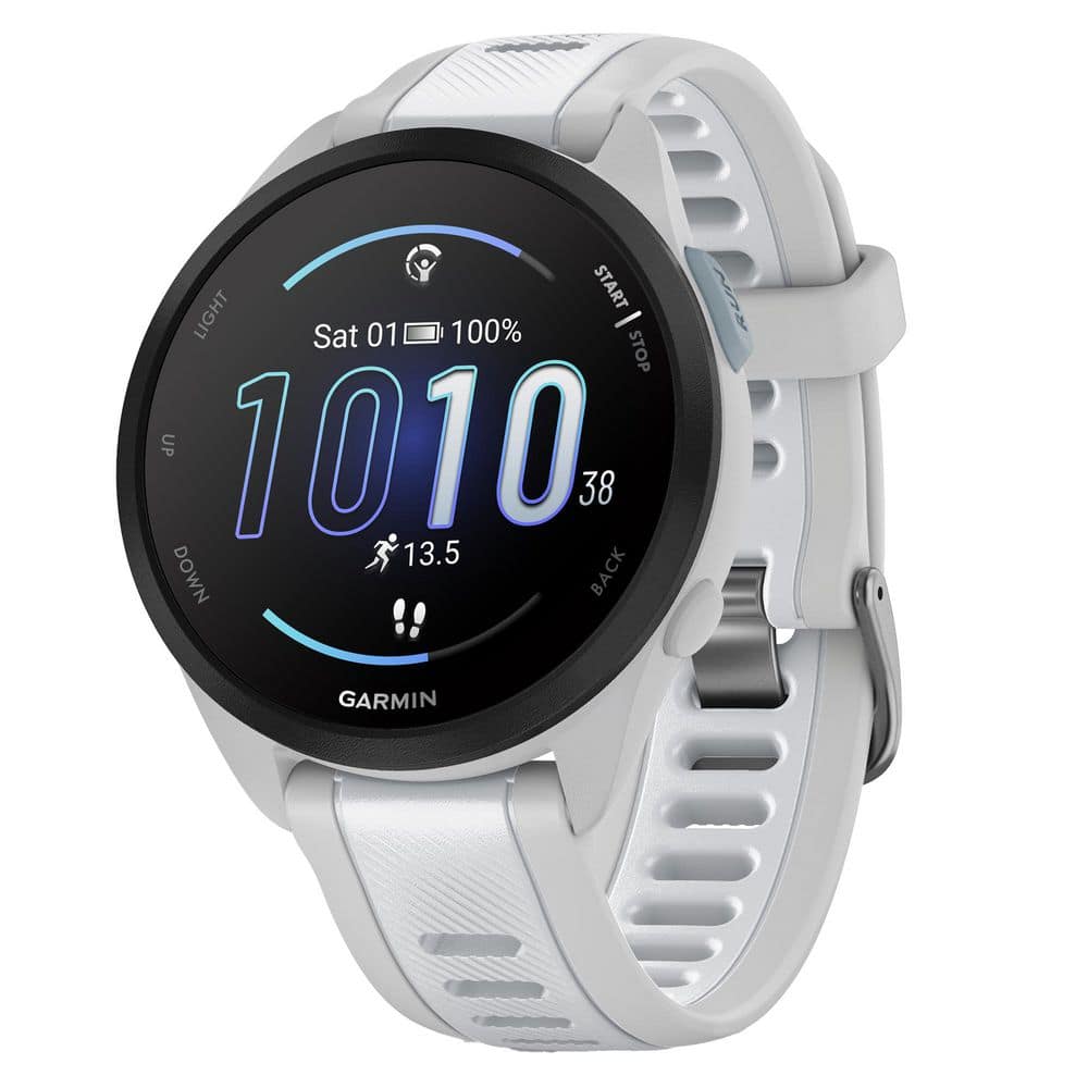 Garmin Forerunner 165 43mm Running Smartwatch in Mist Gray