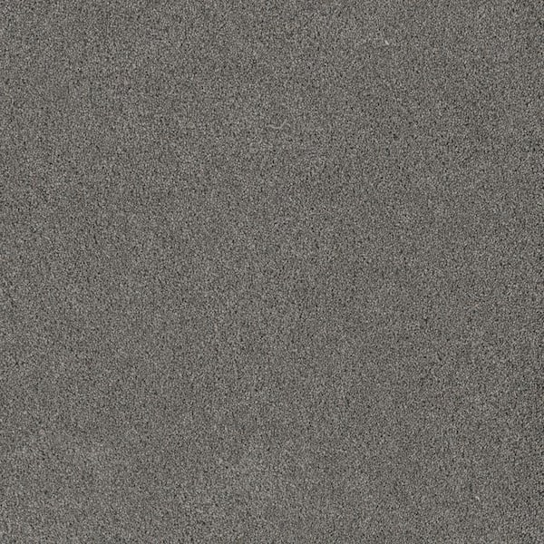 Home Decorators Collection Jack Bay I - Treasure - Gray 48 oz. SD Polyester Texture Installed Carpet