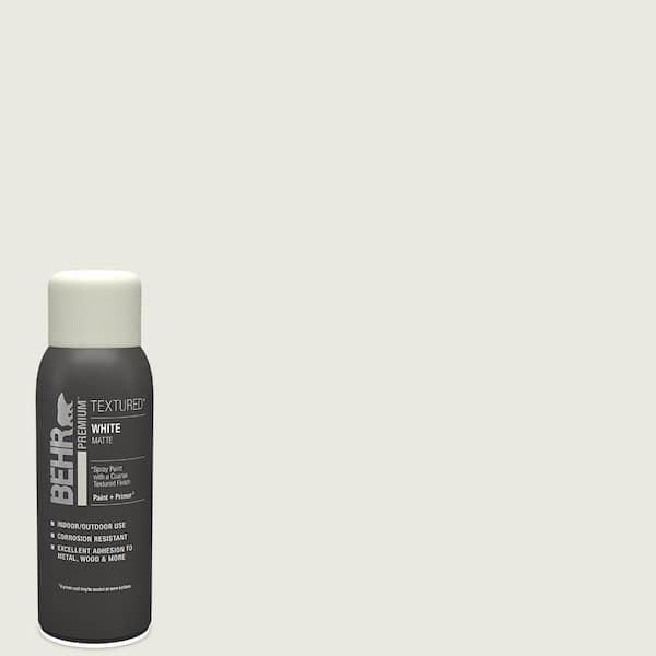12 oz. #SP-403 White Matte Interior/Exterior Textured Spray Paint Aerosol