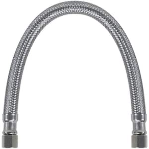 1 ft. Braided Stainless Steel Ice Maker Connector