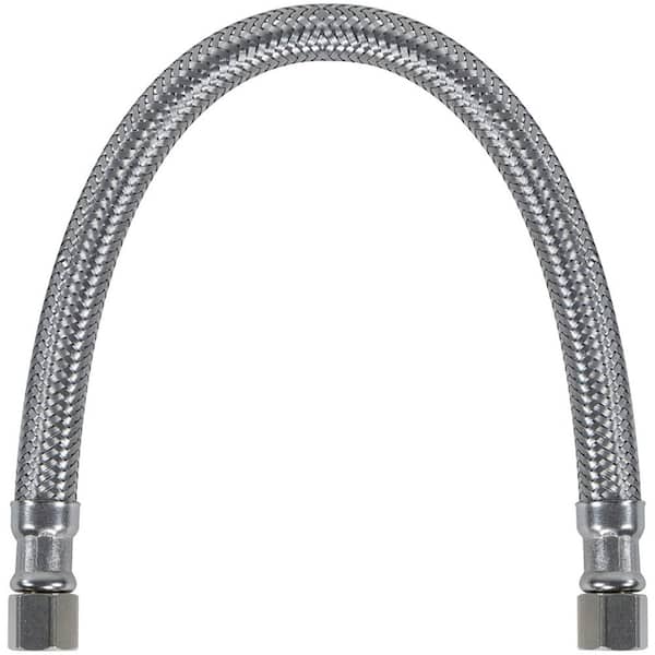 CERTIFIED APPLIANCE ACCESSORIES 1 ft. Braided Stainless Steel Ice Maker Connector