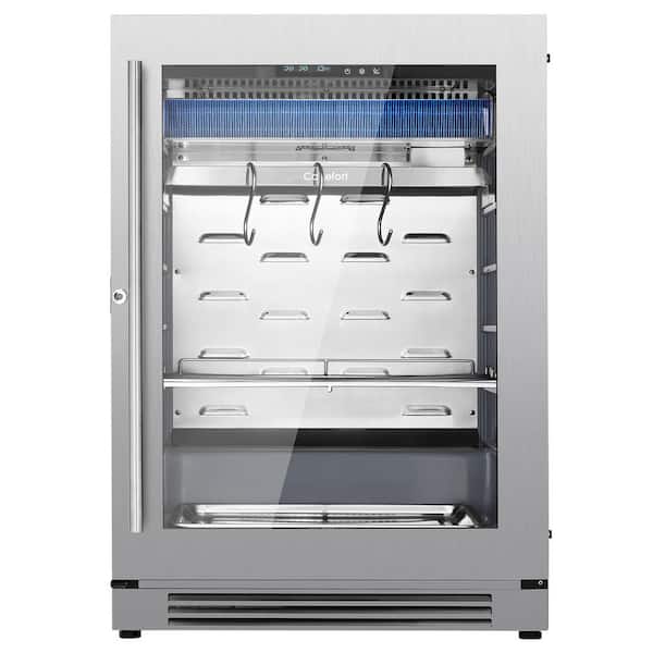 Steakager Pro 40 Starter Pack Steak Dry-Aging Refrigerator, Sleek Refrigerator To Make Dry-Aged Steaks At Home - 40 Lbs