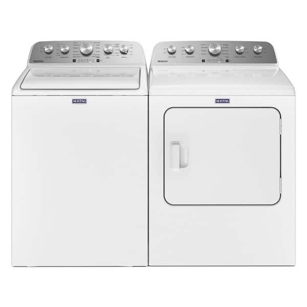 Maytag 7 Cu. Ft. White Gas Dryer with Extra Power