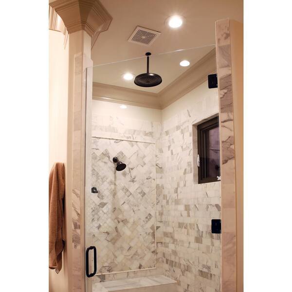 5" Trim Shower light White Recessed Trim with Frosted Dome Diffuser Halo 5050PS 