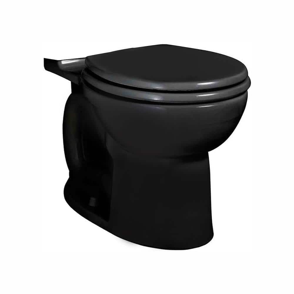 American Standard Cadet 3 FloWise Round Toilet Bowl Only in Black3717D