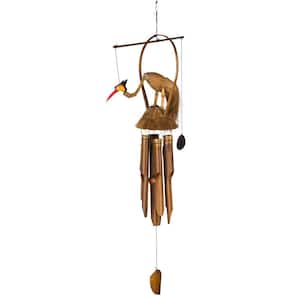 Asli Arts Collection, Gooney Bamboo Chime, 37'' Gilbert Wind Chime CGB436