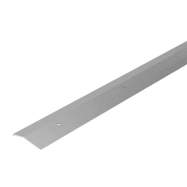 2"X 144" SILVER ALUMINUM CARPET TRIM HAMMERED