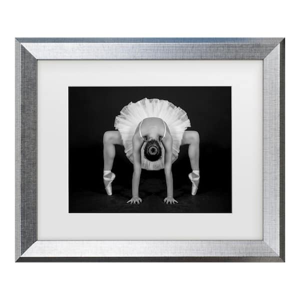 Trademark Fine Art Pauline Pentony Ma Control in Dance Matted Framed Photography Wall Art 14.5 in. x 17.5 in.