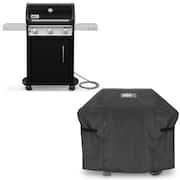 Spirit E-315 3-Burner Natural Gas Grill with Grill Cover
