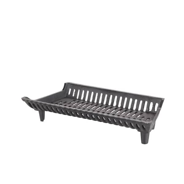 Liberty Foundry 27 in. Cast Iron Heavy-Duty Fireplace Grate with 2 in. Clearance