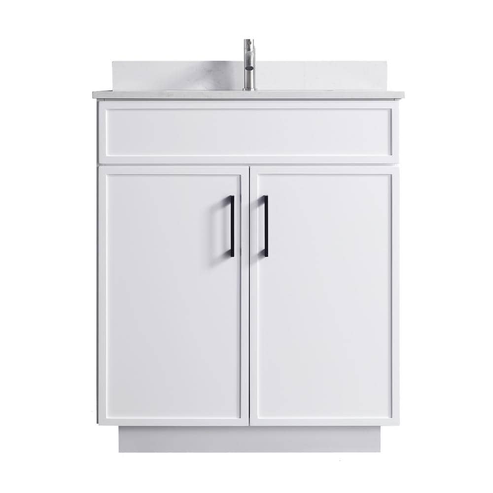 Hood-3 30.00 in. W x 22.00 in. D x 35.00 in. H Freestanding Bath Vanity in 