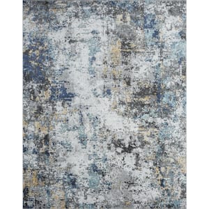 Jaize Abstract Multi 5 ft. x 8 ft. Indoor Area Rug