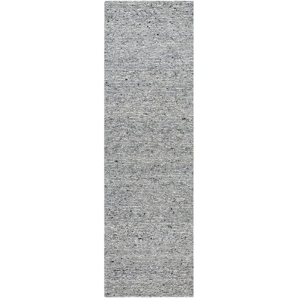 Livabliss Passion Grey Cottage 3 ft. x 10 ft. Indoor Area Rug