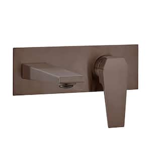 Voltaire Single-Handle Bathroom Wall Mount Faucet in Oil Rubbed Bronze