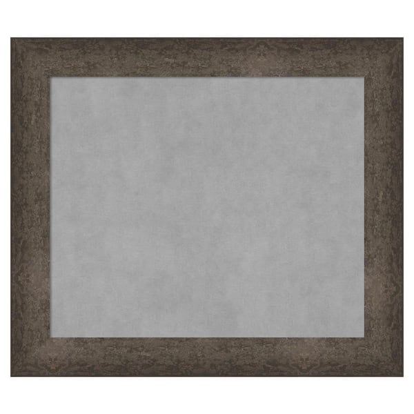 Amanti Art Dappled Light Bronze 29 in. x 25 in. Framed Magnetic Board