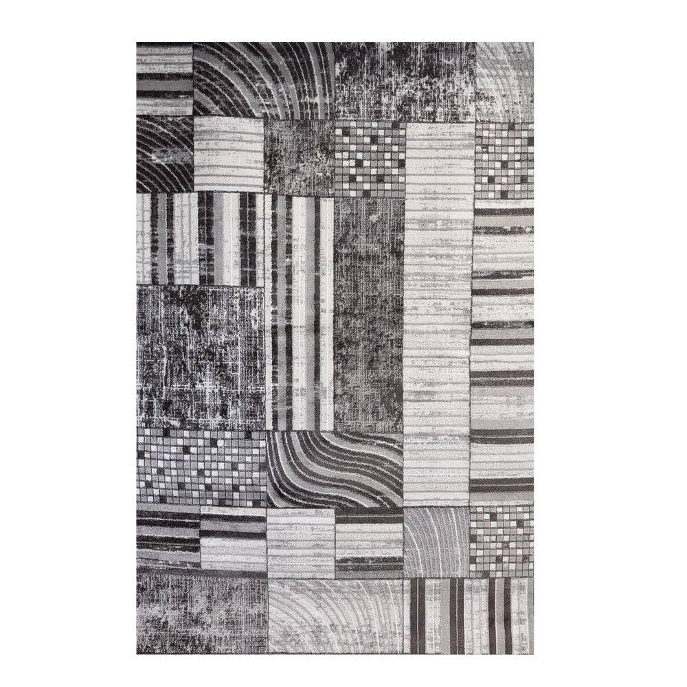 9 X 12 Ivory, Teal, Black Abstract Washable Area Rugs Runner Rug price history on PriceWatchPro