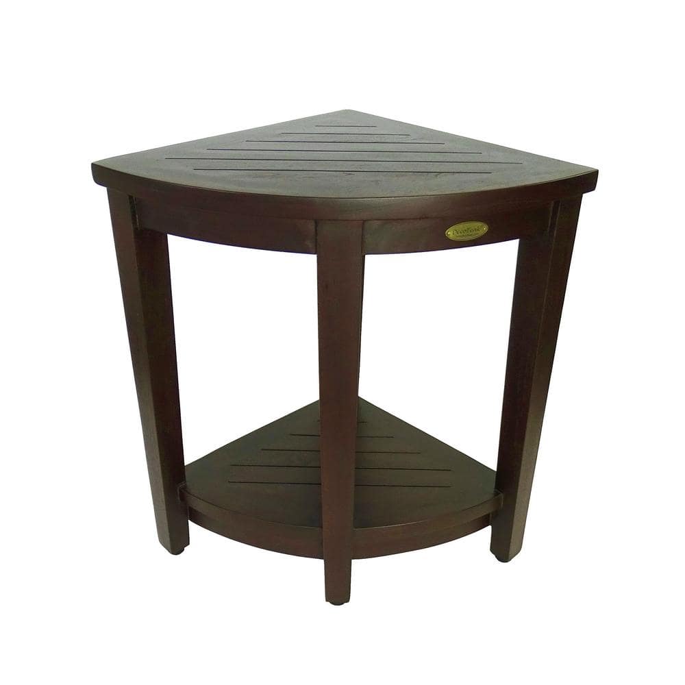 Teak Wood Shower fashion Corner Bench