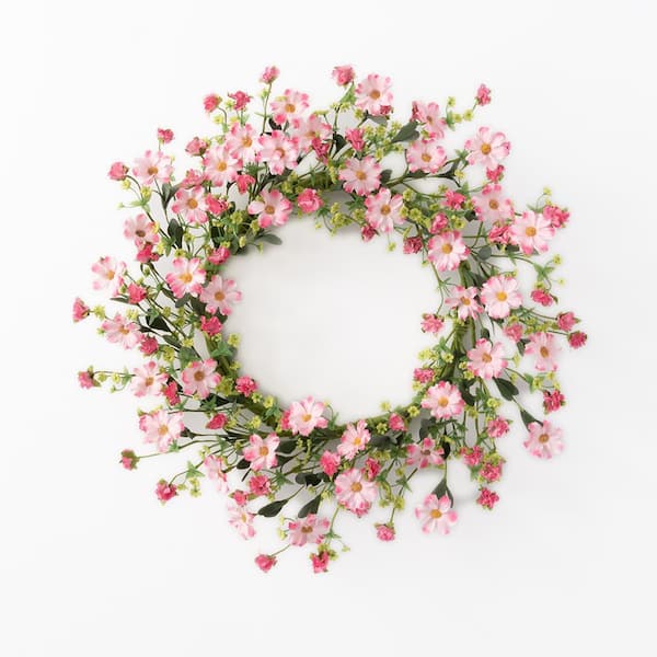SULLIVANS 19" Artificial Wildflower Wreath