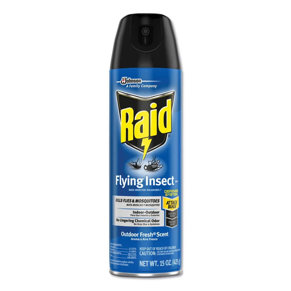 Raid 15 oz. Aerosol Flying Insect Killer (12/Carton)